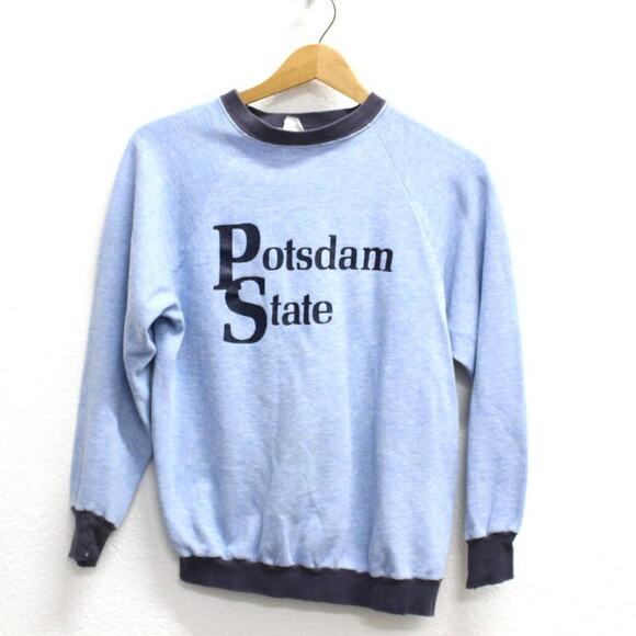 Vintage Potsdam College Sweatshirt Small - Picture 1 of 3